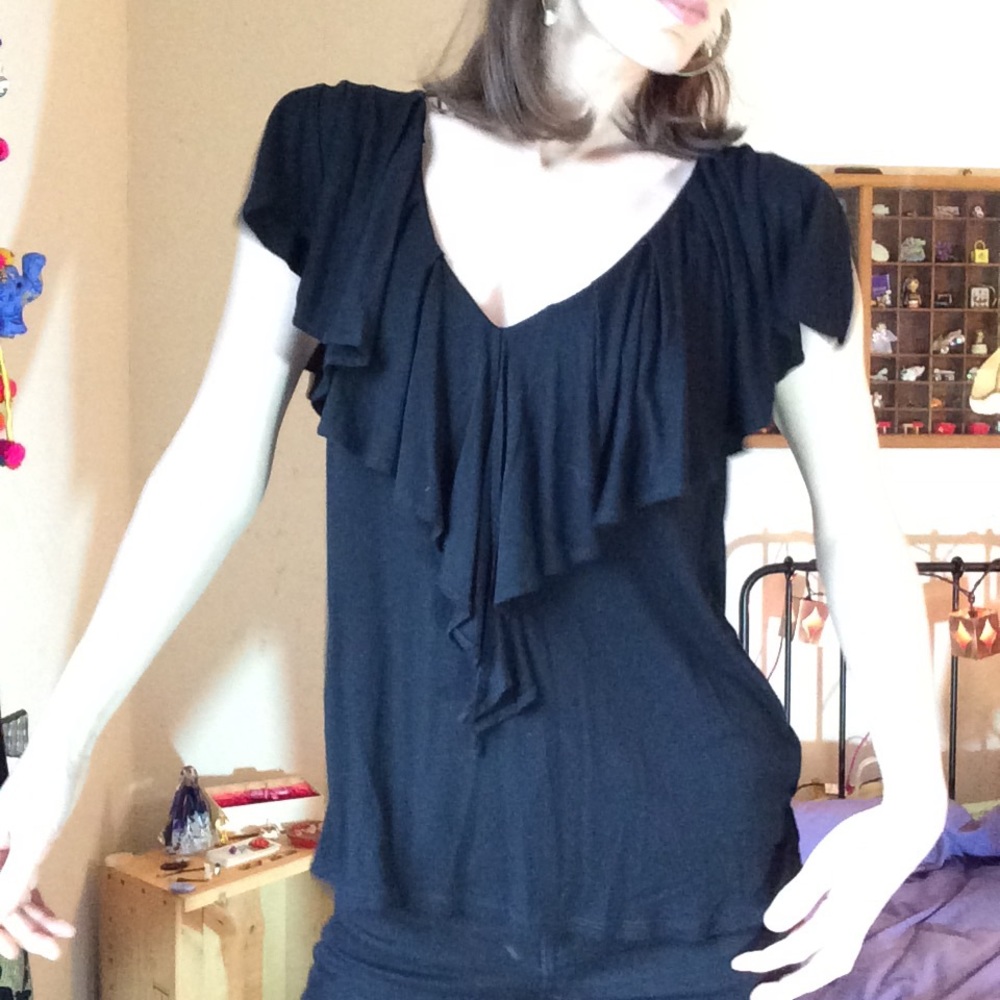 SOLD Paige Ruffle SOFT STRETCH Professional - Picture 1 of 7